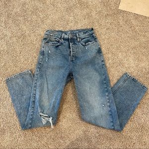 Straight Leg Jeans